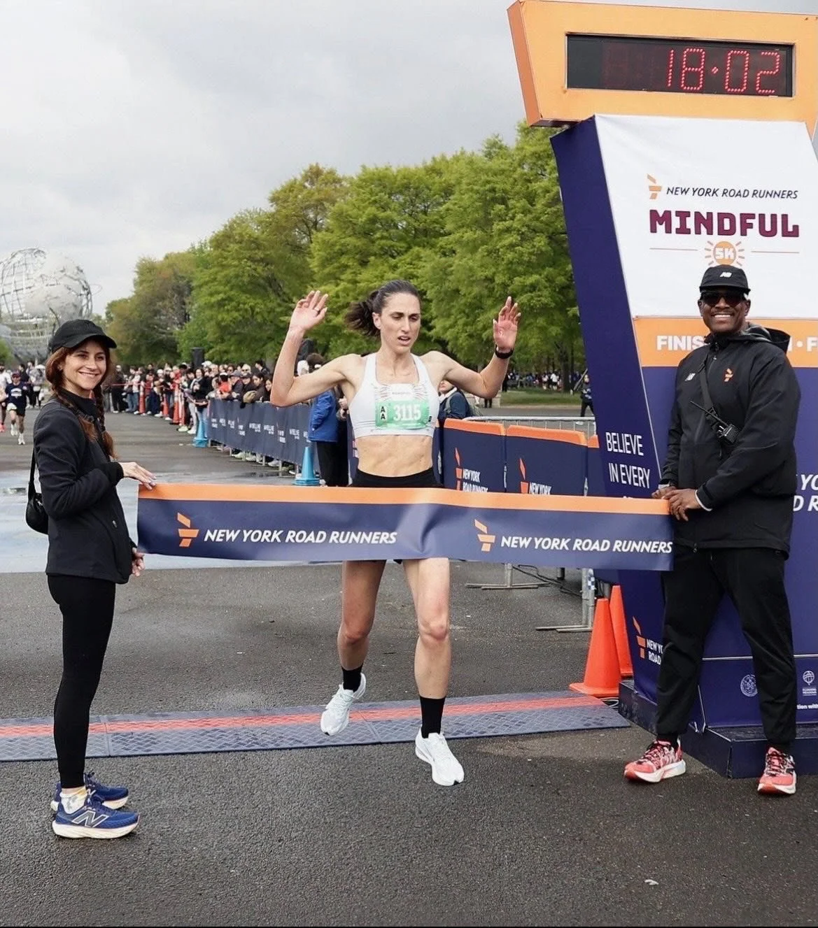 It&rsquo;s been a busy spring but huge congratulations to Gabriella Zak, who was the first woman across the finish line at the NYRR Mindful 5K on May 2! 🏆 As the women&rsquo;s champion, she earned the honor of breaking the tape. ✨