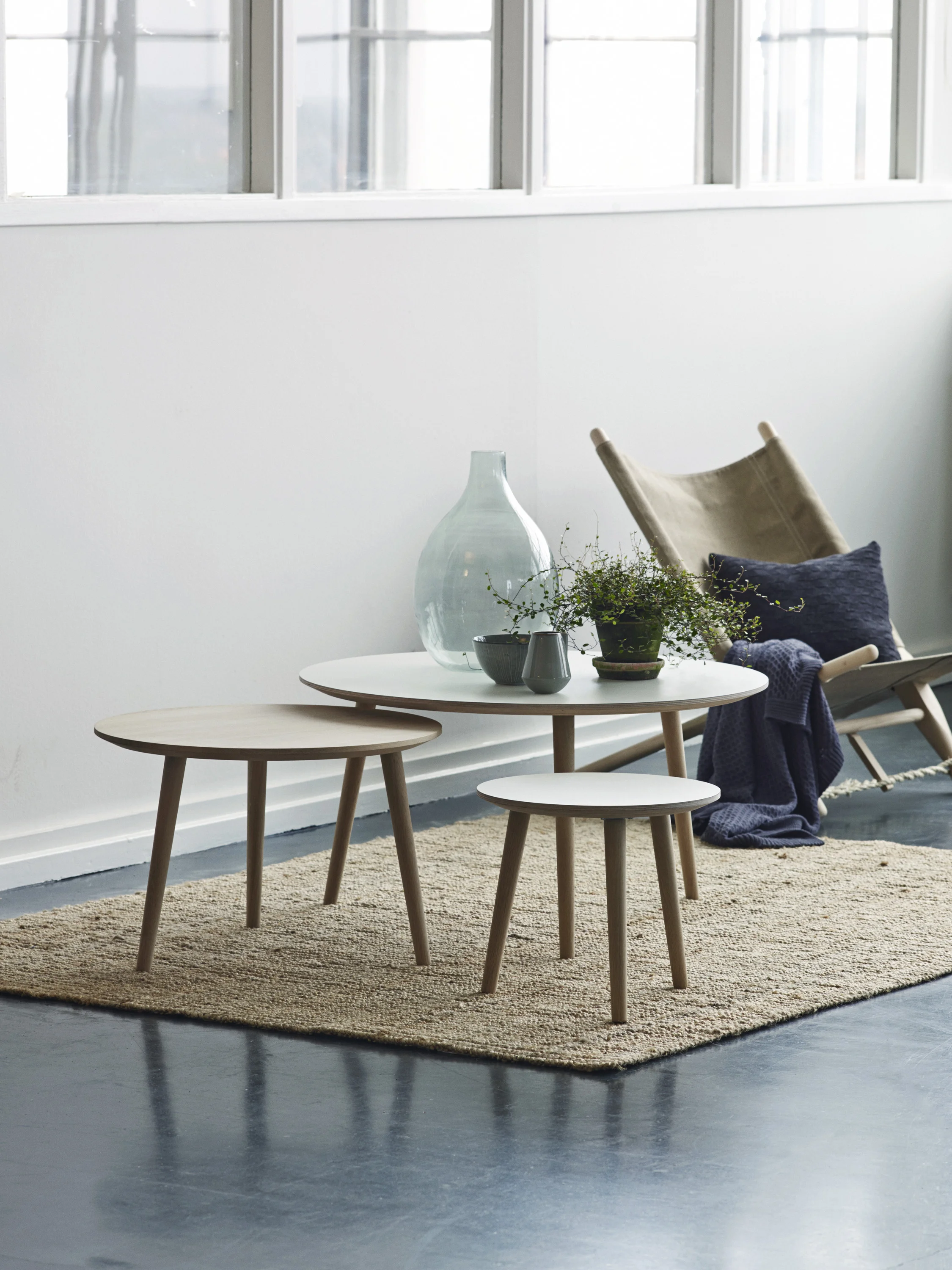Haslev Coffee Table Trio