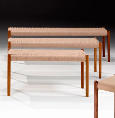    Moller Teak Bench #63B   