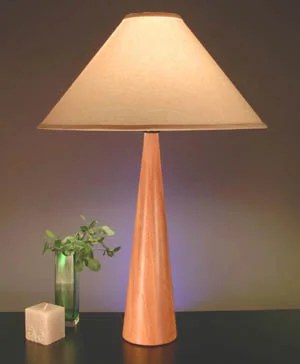 Teak Lamp #4011-30H