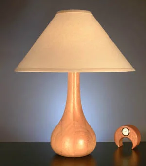 Teak Lamp #2011-19H