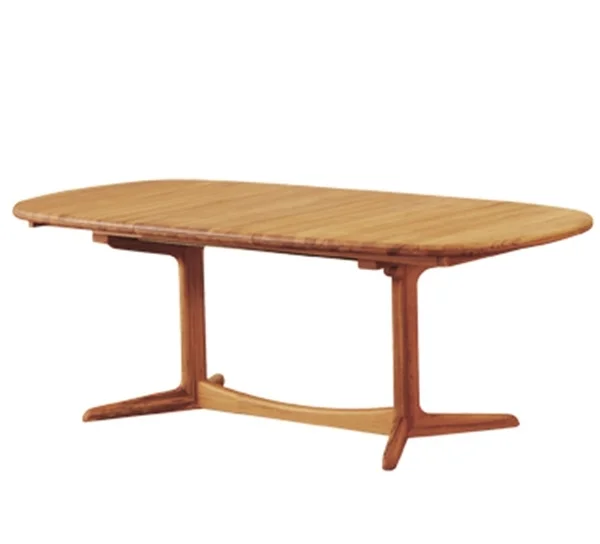 Sun Cabinet Teak Dining Table with 2 ext. leaves #BL 27/2