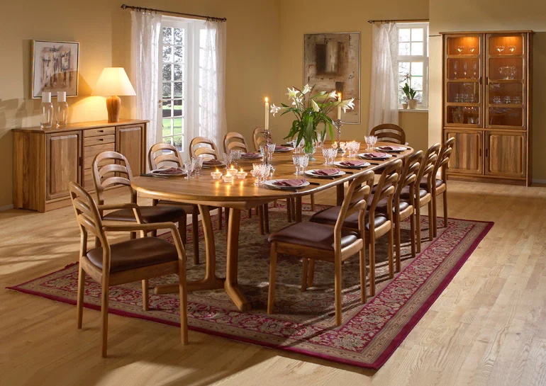 Dyrlund Teak Dining Table #9275 G/4