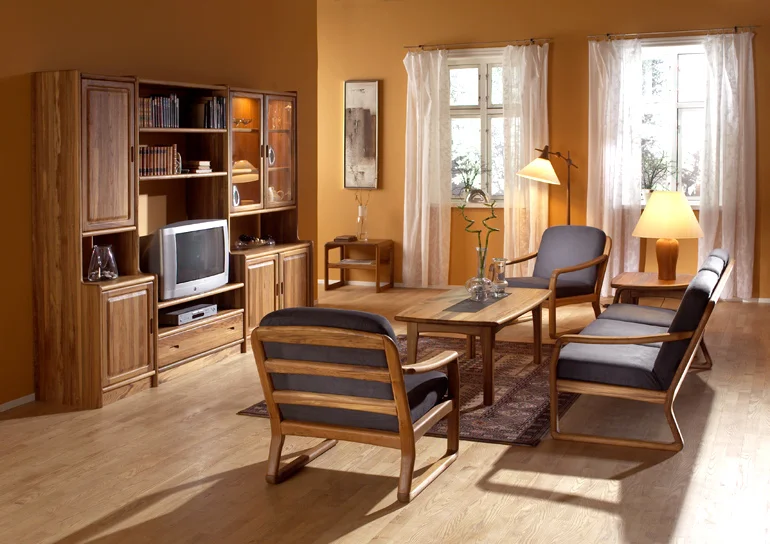 Dyrlund Teak Easy Chair #1220, Teak Sofa 3-seater #1220/3