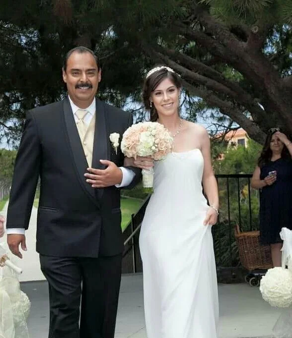 Bride and Father