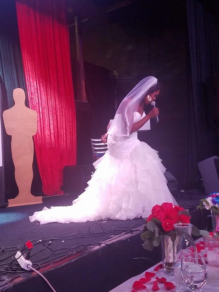 Creative I perfromance Dress by Silhoutte Bridal