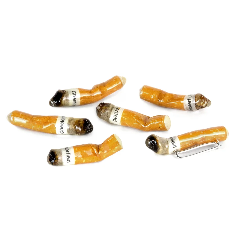 Cigarette Butt Pin — EMILY FRANCES BARRETT
