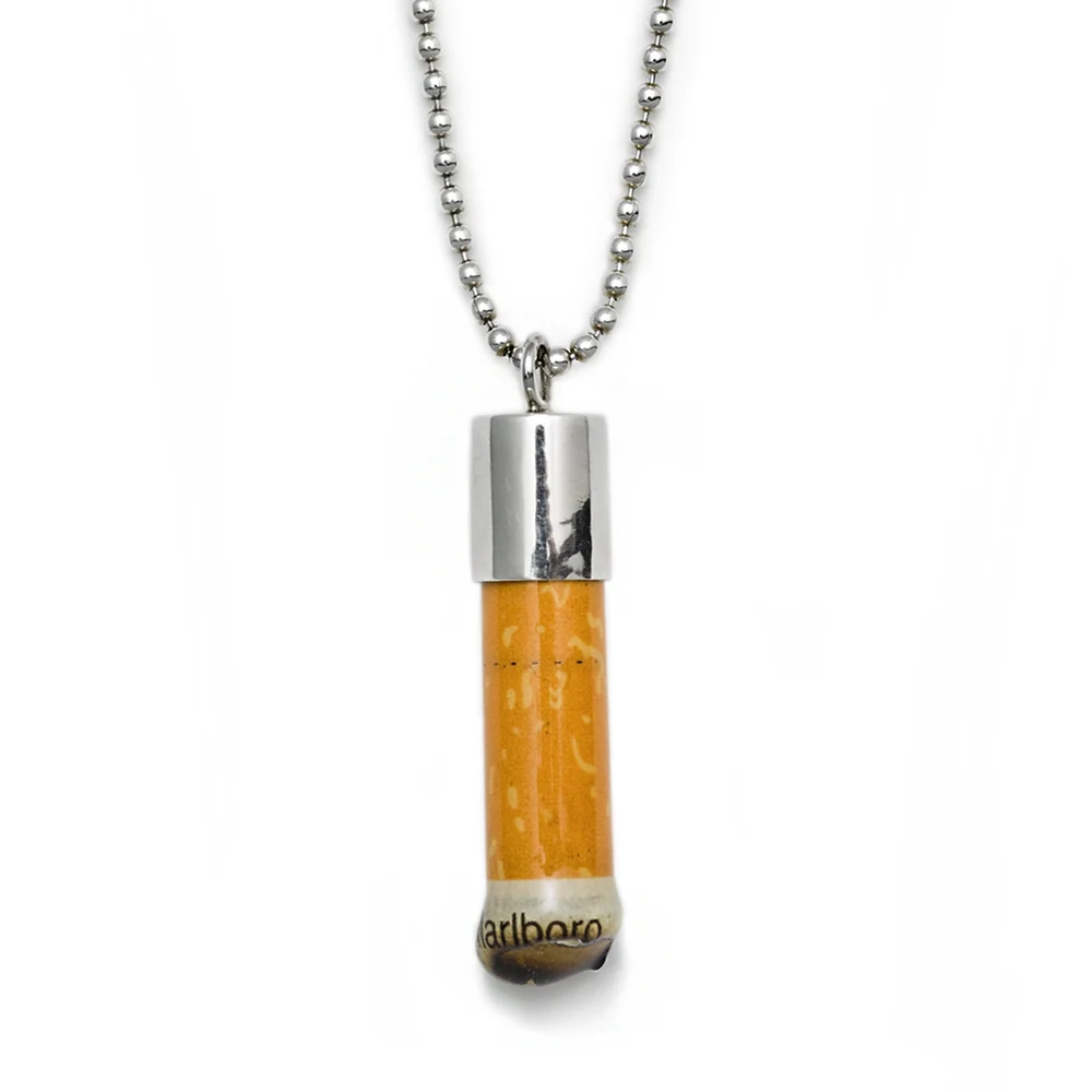 cigarette necklace Cigarette Butt Pendant Necklace — EMILY FRANCES BARRETT
