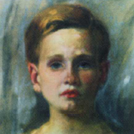 Age 14 pastel by his father Steven Gách 