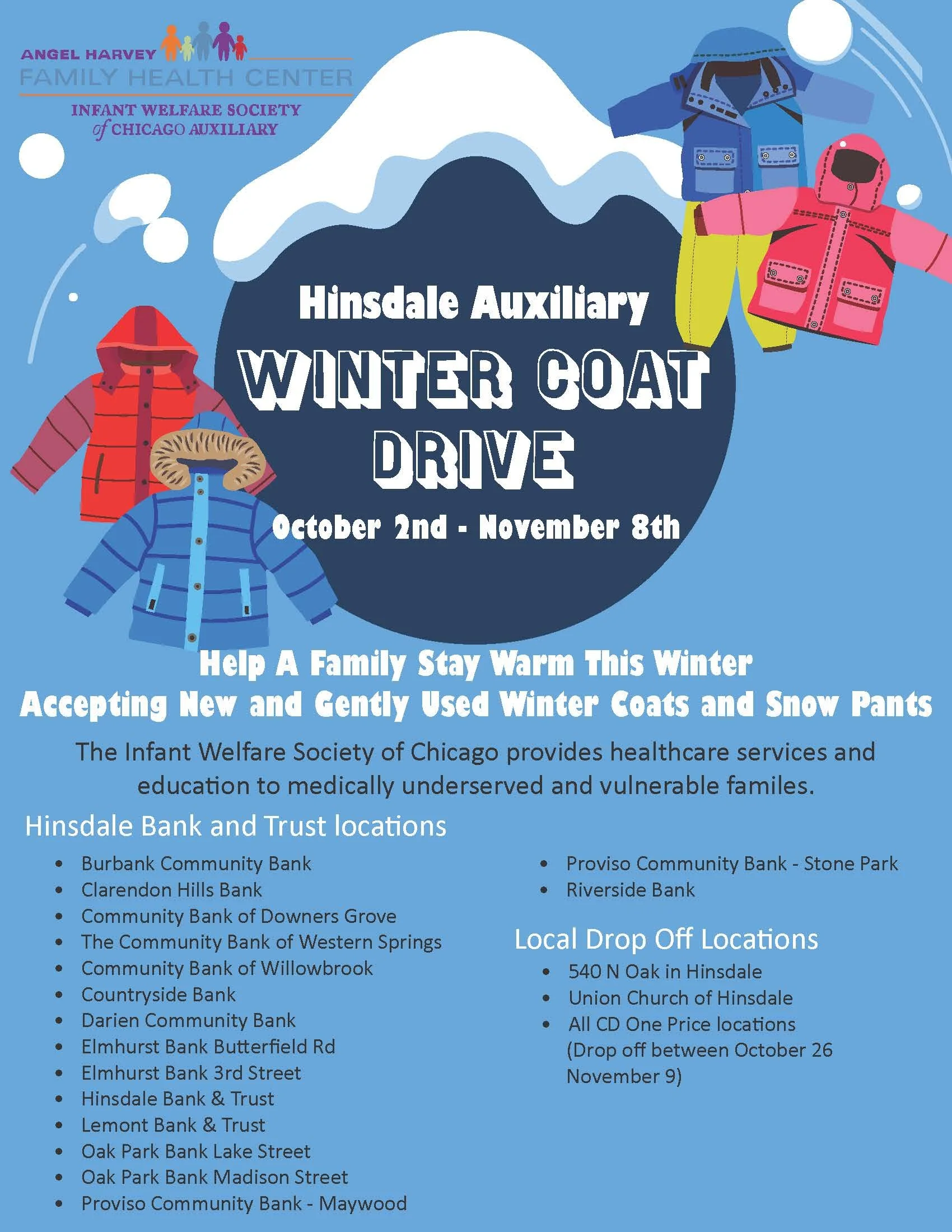 INFANT WELFARE SOCIETY- HINSDALE AUXILIARY