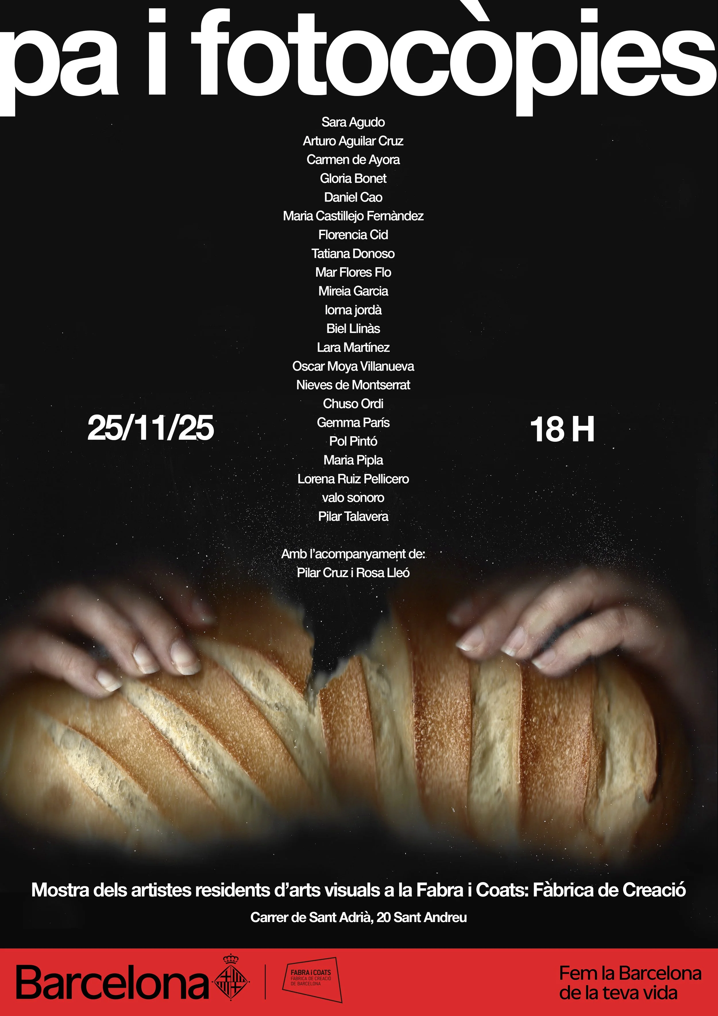 pa i fotocopies, fabra i coats, barcelona, 2025, residents