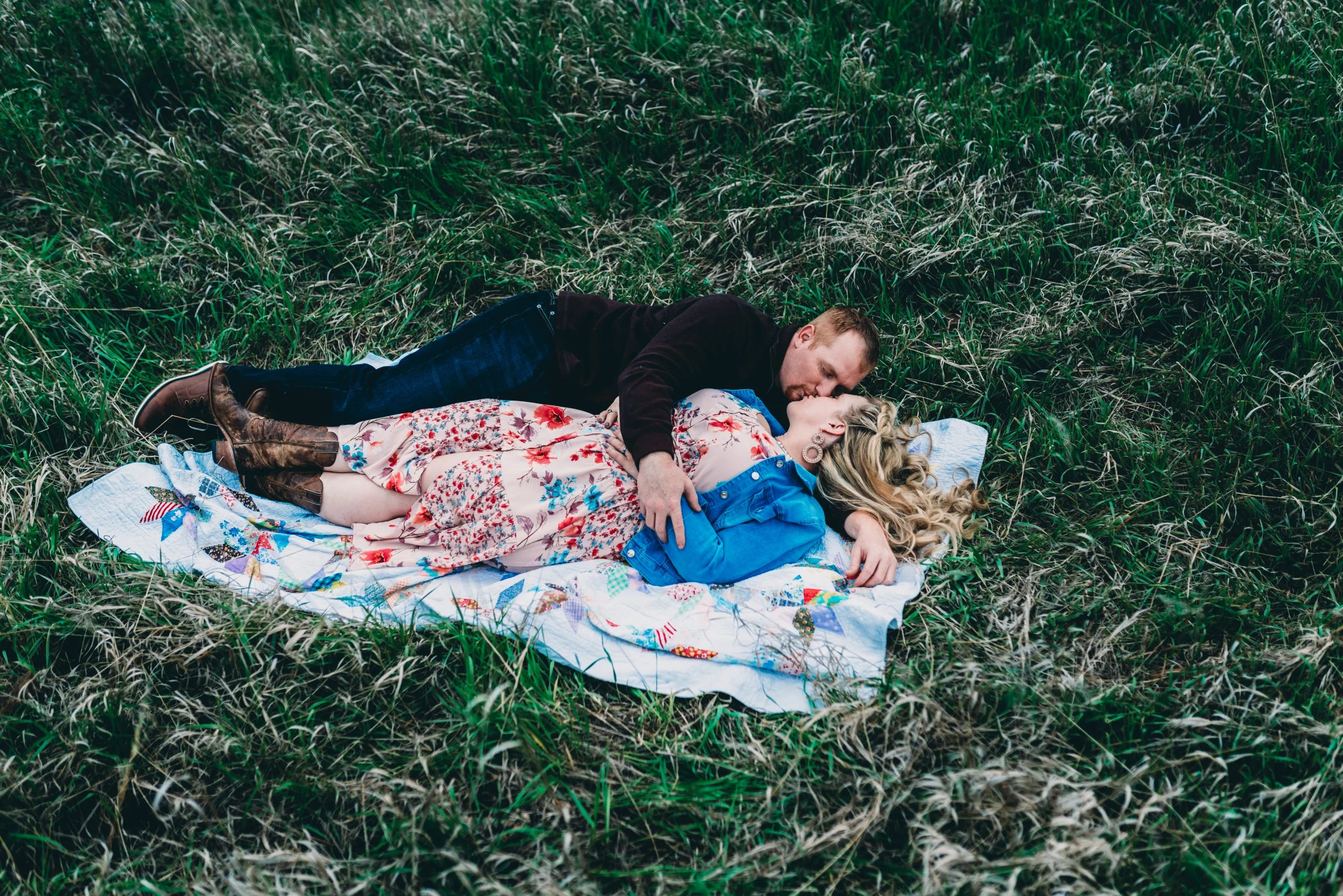 Greg & Erin - Engagement - Montana Spring