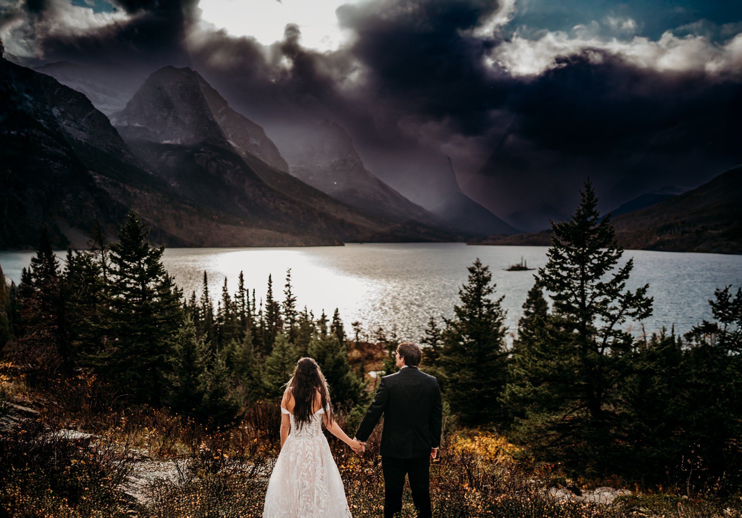 Daniel &amp; Laiken ~ October Snow in the GNP