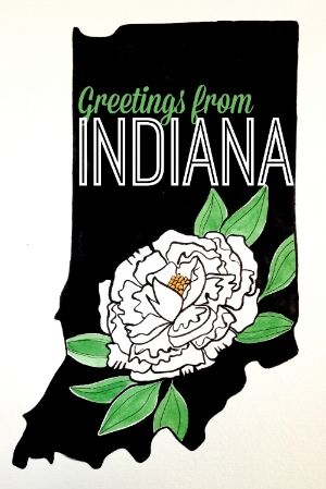 Indiana (White/Green)
