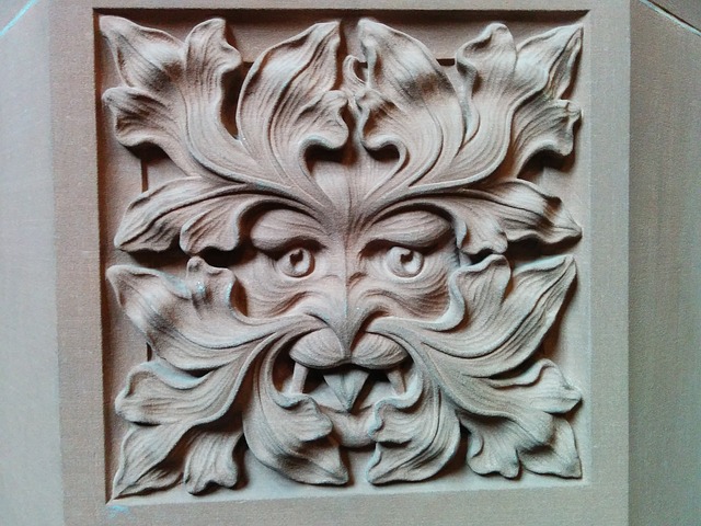 The Green Man from John Rylands library