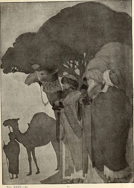 The Littlest Camel was part of the caravan of the Three Magi