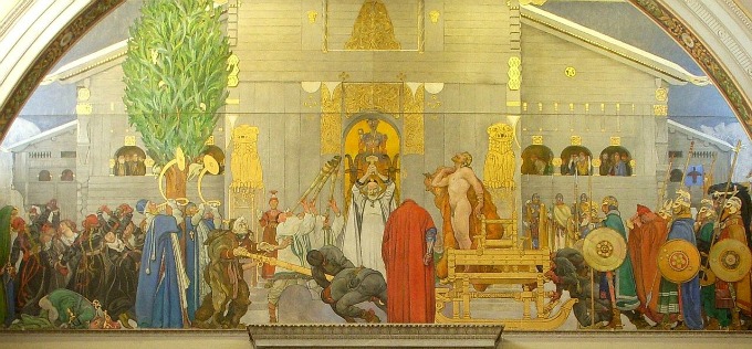 Midwinter's Sacrifice By Carl Larsson - Nationalmuseum (Stockholm), Public Domain, https://commons.wikimedia.org/w/index.php?curid=18614593