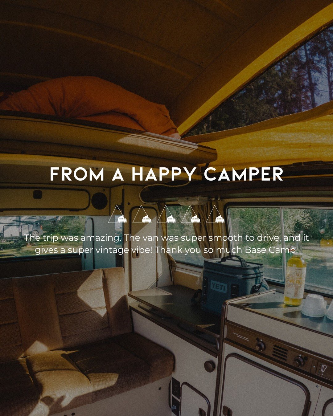 Nothing better than hearing that a Westy adventure delivered. Salty air, slow mornings, and stories worth retelling.
ㅤ
We seriously appreciate every single review. It helps future road-trippers take the leap&hellip; and it fires us up for the next se