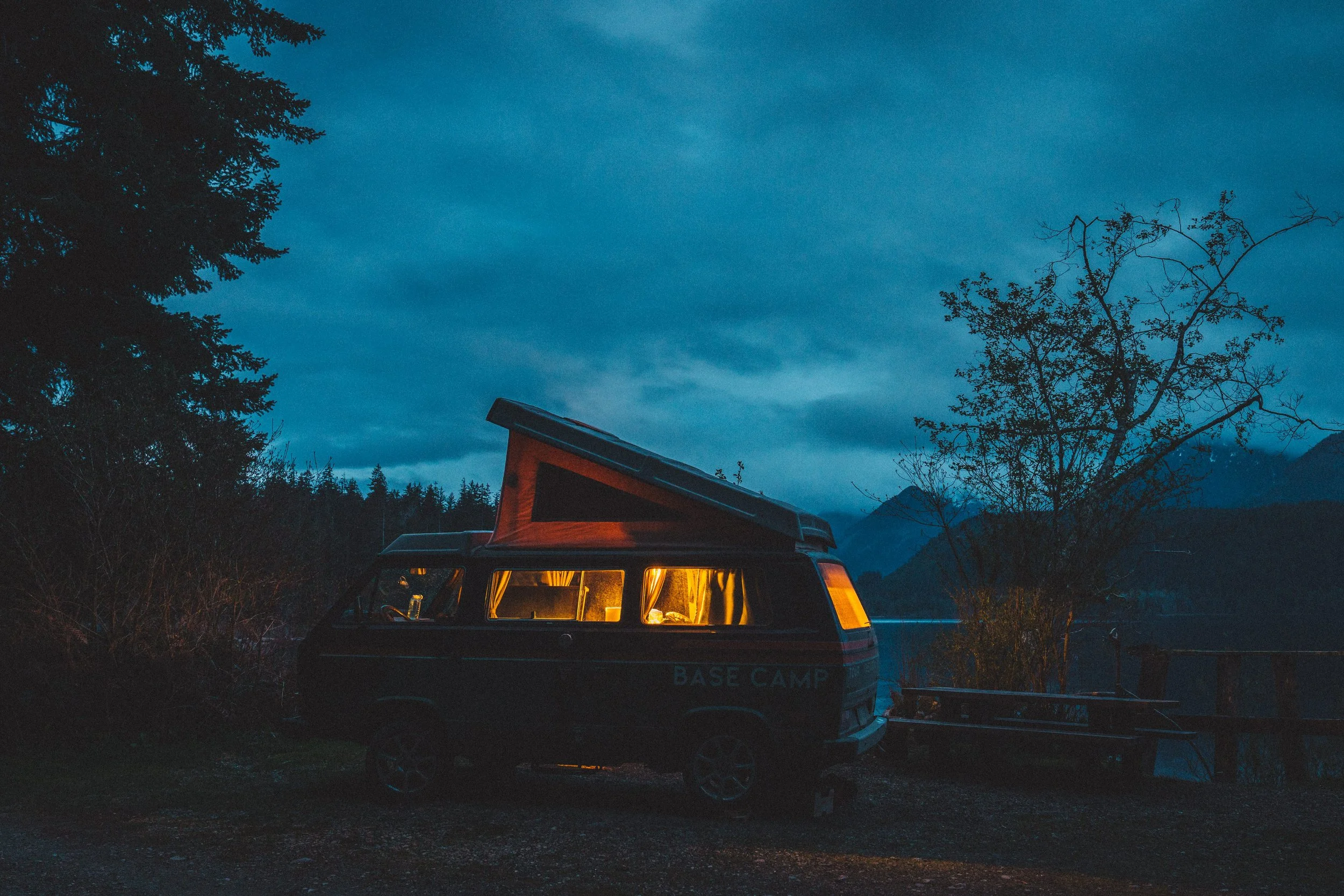 THE NIGHT THE CAMP SLEPT CHILL