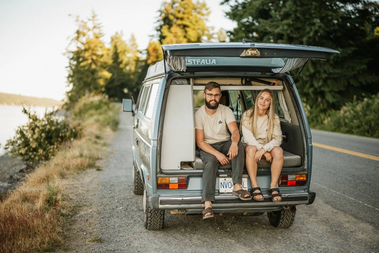 We love road trips, Westfalia vans, and Vancouver Island adventures. Our daily routine includes:
ㅤ
&bull; chasing weird van noises
&bull; recommending secret beaches
&bull; cleaning sand out of places sand should not be
&bull; telling people &ldquo;y