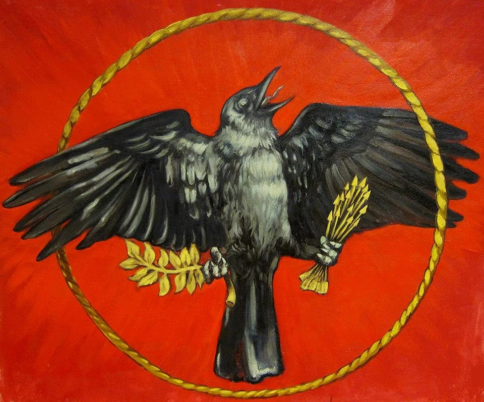 E. Pluribus Unum. Oil on canvas. 2012.