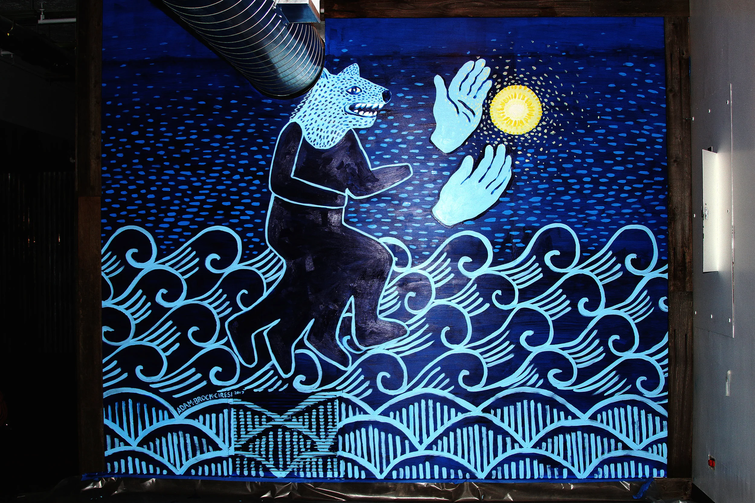 Shapeshifter. 15' x 9'. 2017.