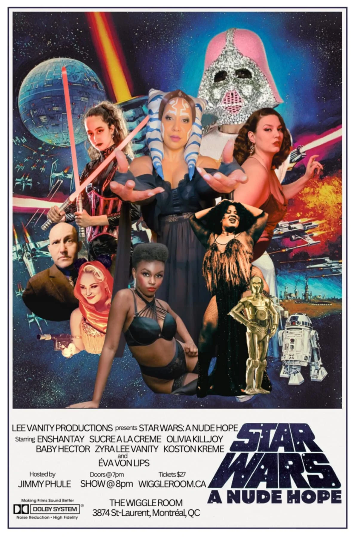 Star Wars: A Nude Hope @ The Wiggle Room (Montréal, QC)