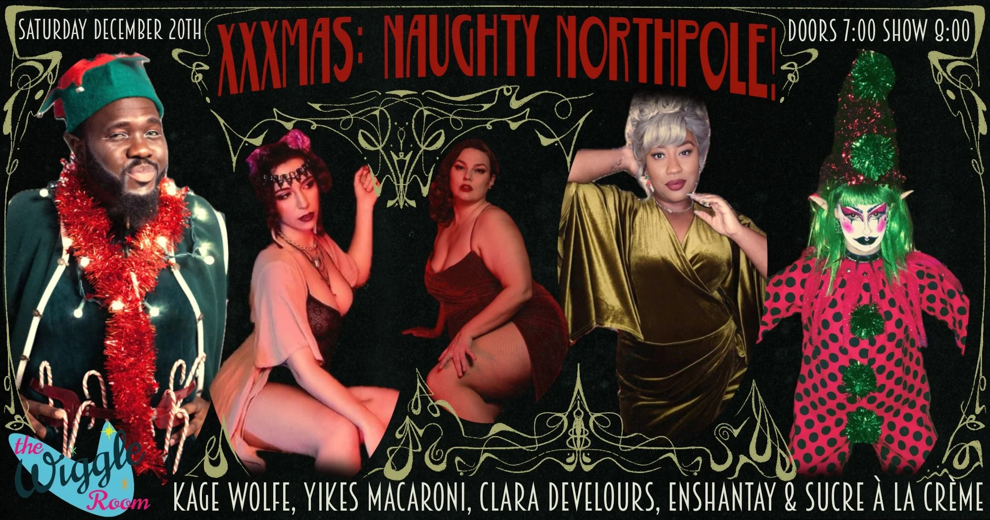 XXXmas: Naughty North Pole! @ The Wiggle Room (Montréal, QC)