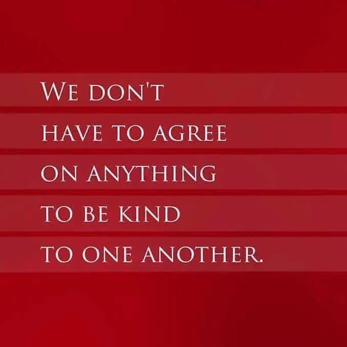 Love is about accepting that we are all different yet family.
