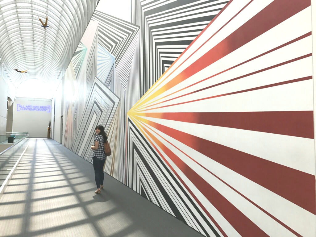 At the Museum of Fine Arts; photo by Paige Lewin