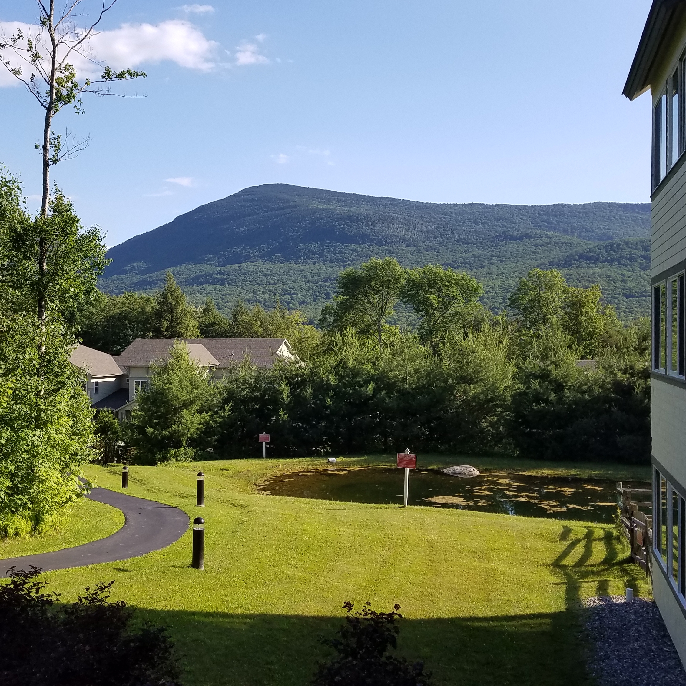 Gorgeous mountain view from the Owls complex