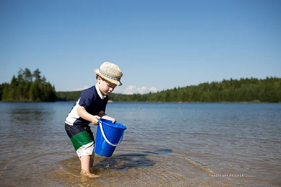 Remember, it's a good thing to capture your subject in the moment, not looking at the camera.