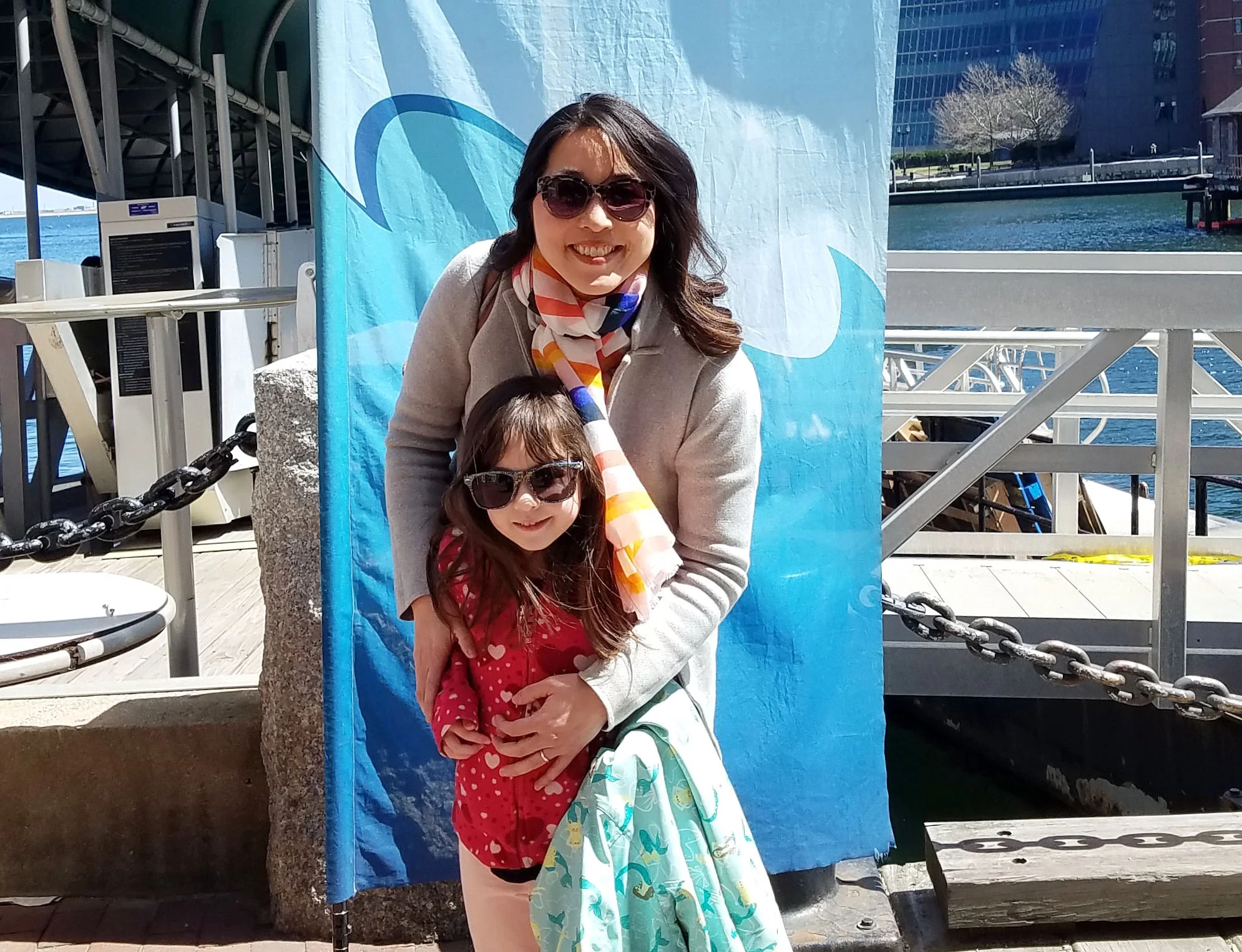 Violet’s love of sea animals grew even stronger on a recent Boston Harbor animal adventure so I’m thinking her next donation will be in honor of sea lions!