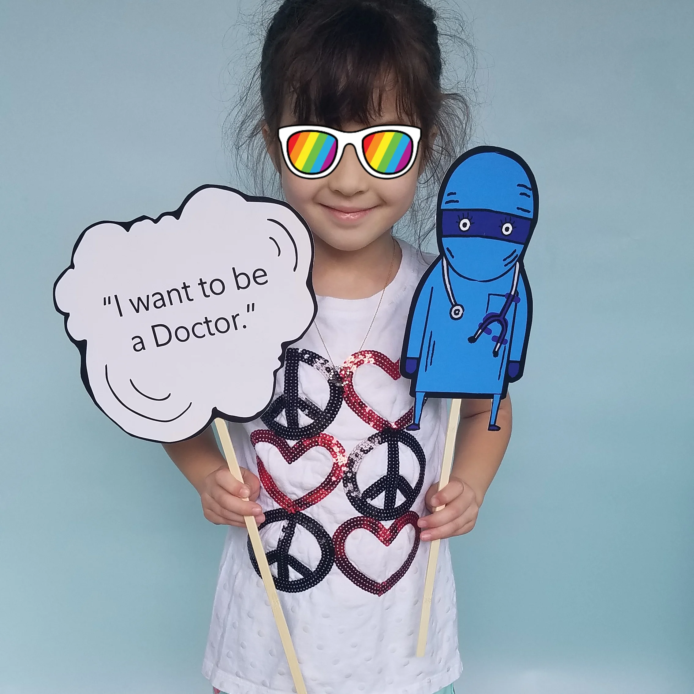 If Violet does, in fact, decide to become a doctor, I know my mom will be THRILLED.