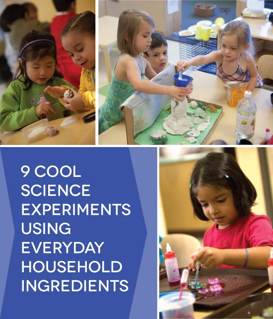 Try this 9 cool experiments using everyday household ingredients!