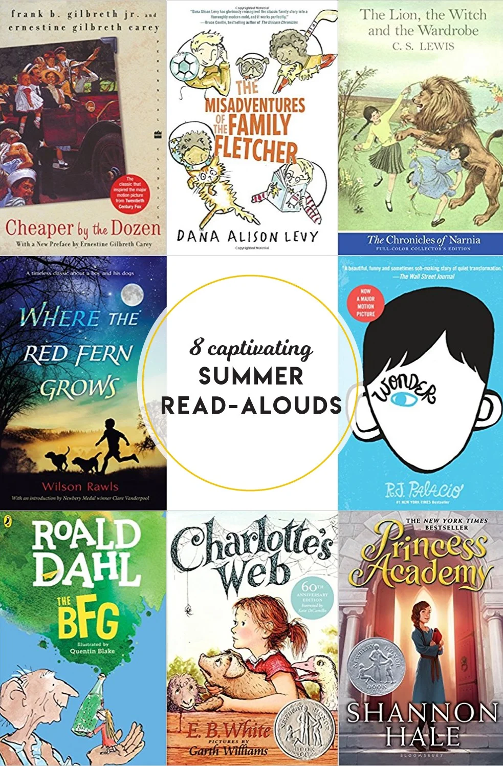 When was the last time you read a book—out loud—with your family? Enjoy these 8 summer read-alouds!