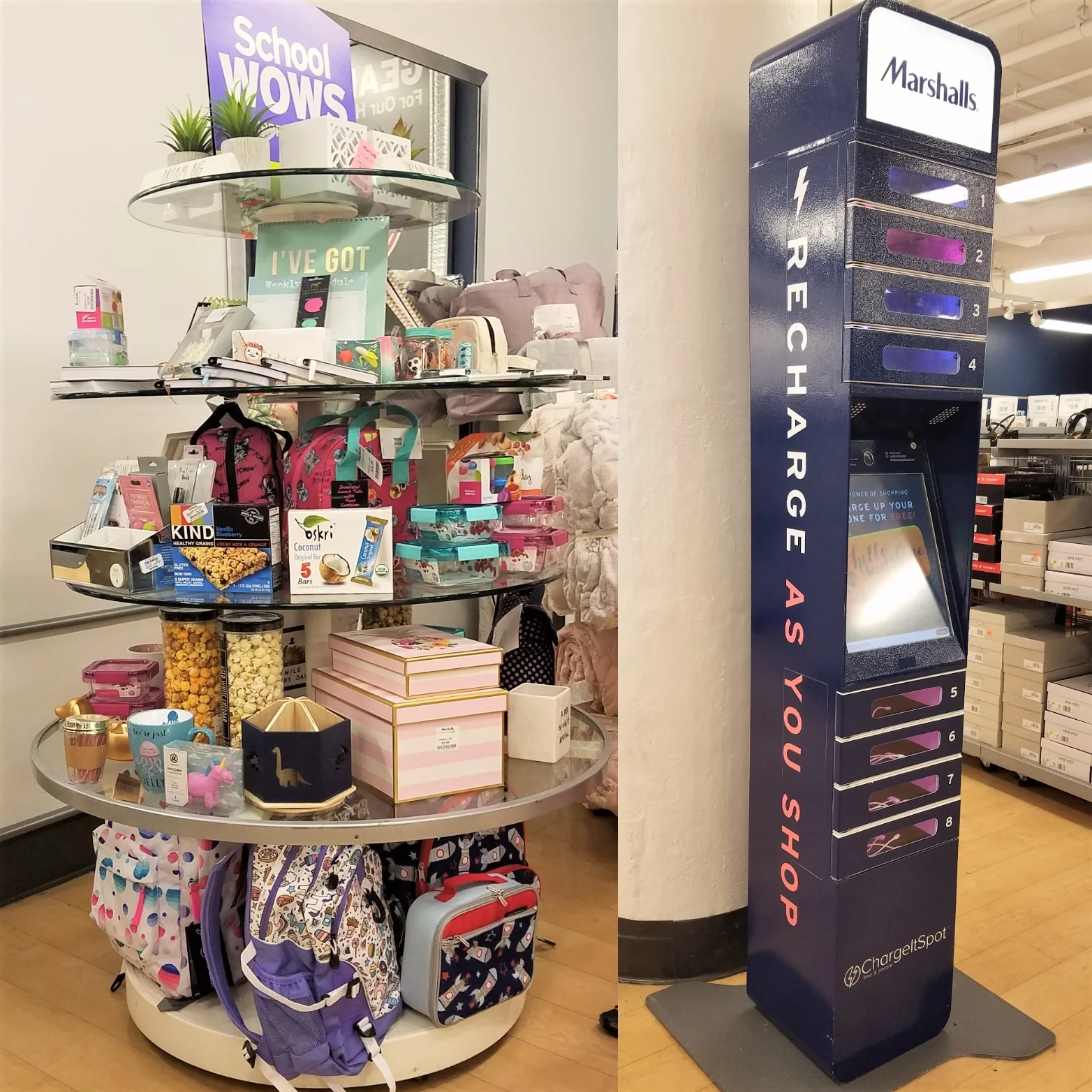 So many cute back-to-school finds at Marshalls. Plus, how cool is this phone robot?!