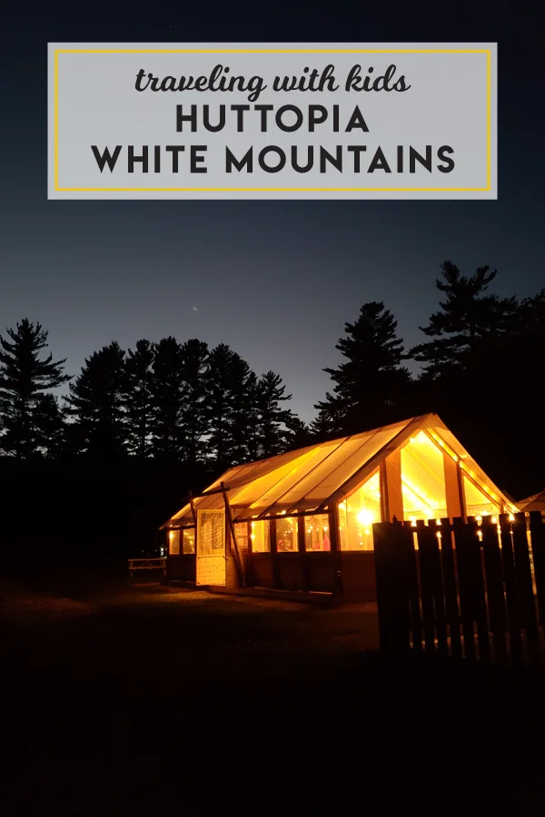 Huttopia glamping in the White Mountains