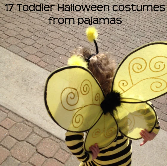 Use pajamas as a base for Halloween costumes!