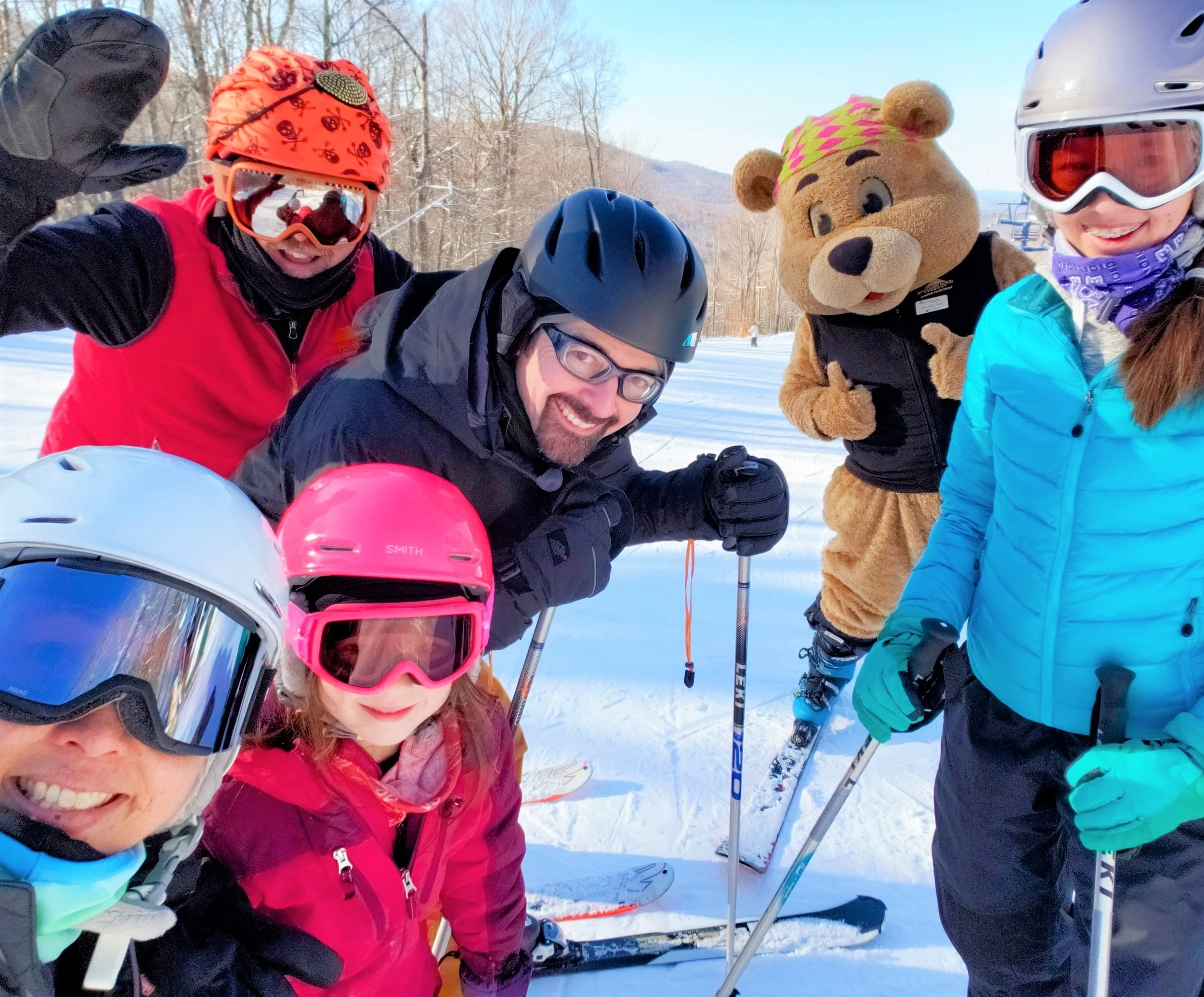 We made some friends at Smugglers’ Notch