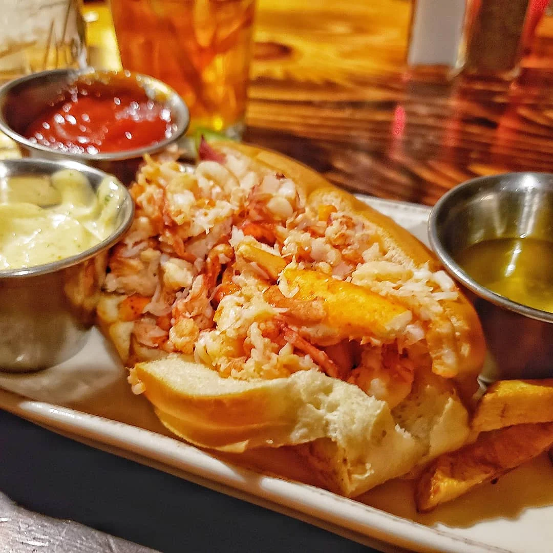Lobstah Roll at Camp restaurant at the Grand Summit Hotel
