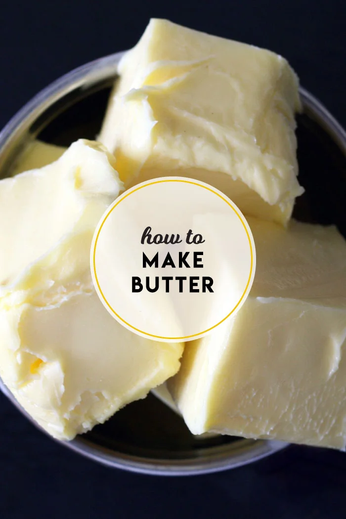 How to make butter
