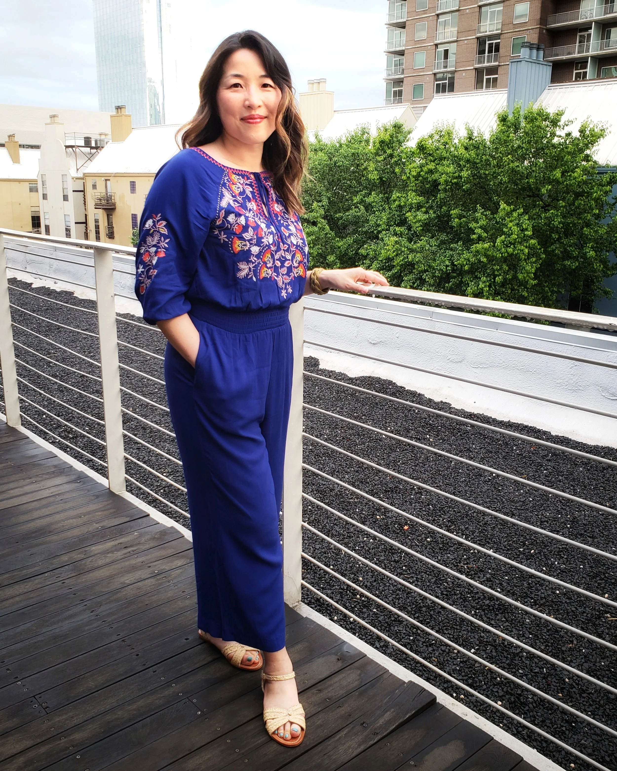 Natalie Jumpsuit via Boden; image by Christine Koh