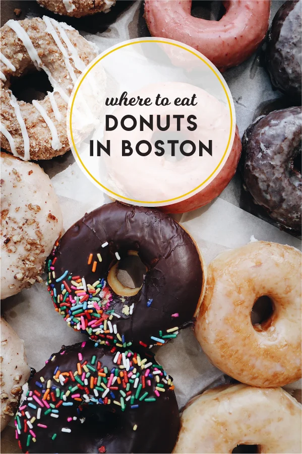 The best places to eat donuts in Boston!