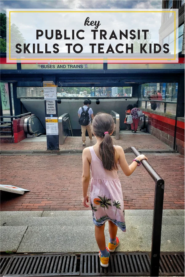Key public transit life skills to teach kids