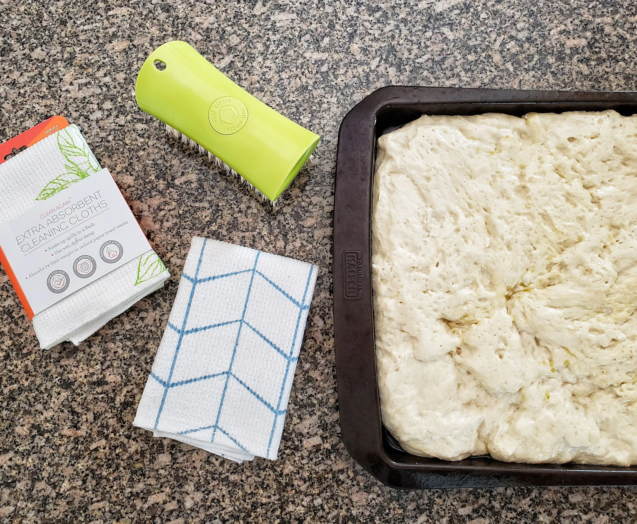 You can never have enough hands when it comes to wiping down surfaces!