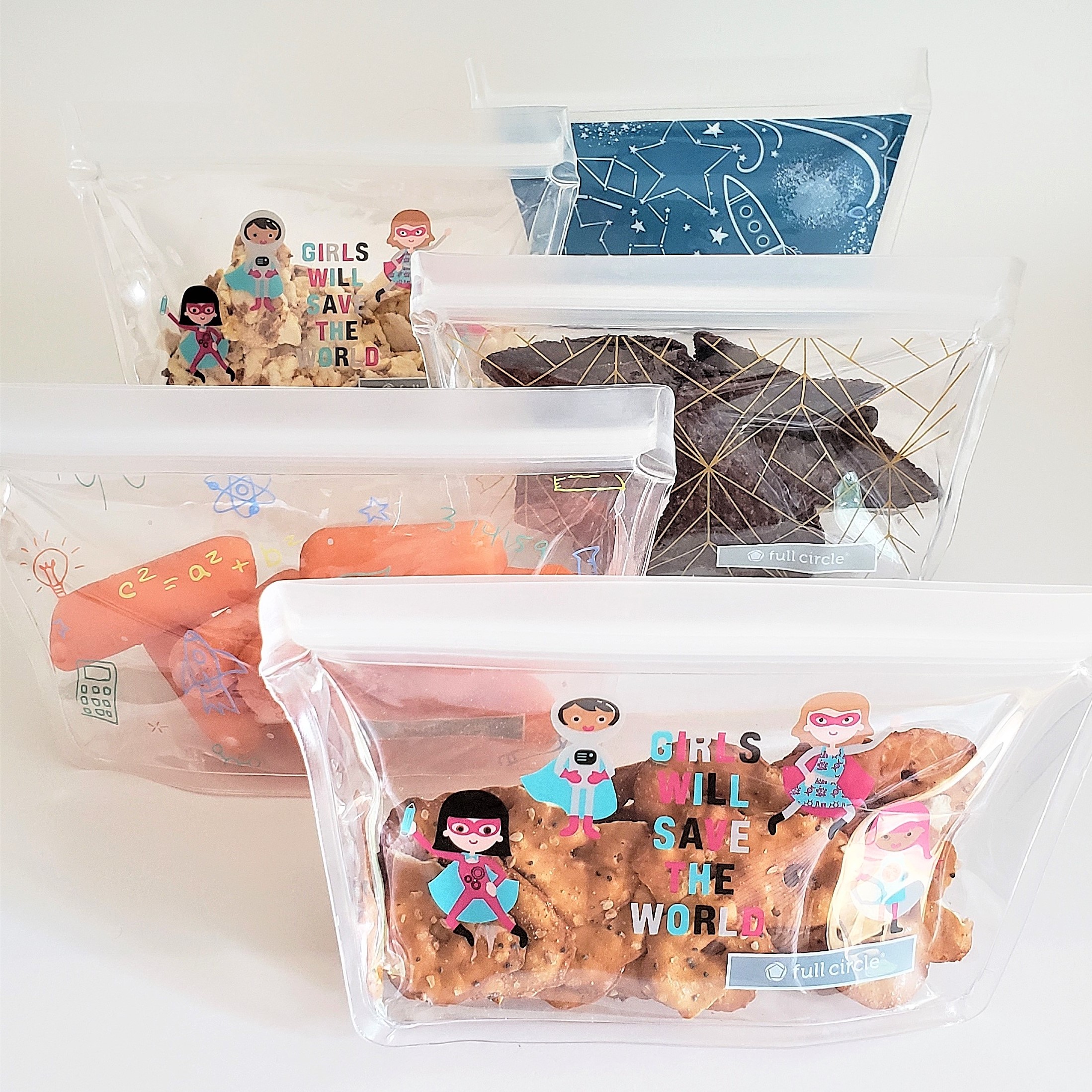 Your kids are going to love these adorable snack bag ideas and you will  love how easy all of these are to make! There are fu…