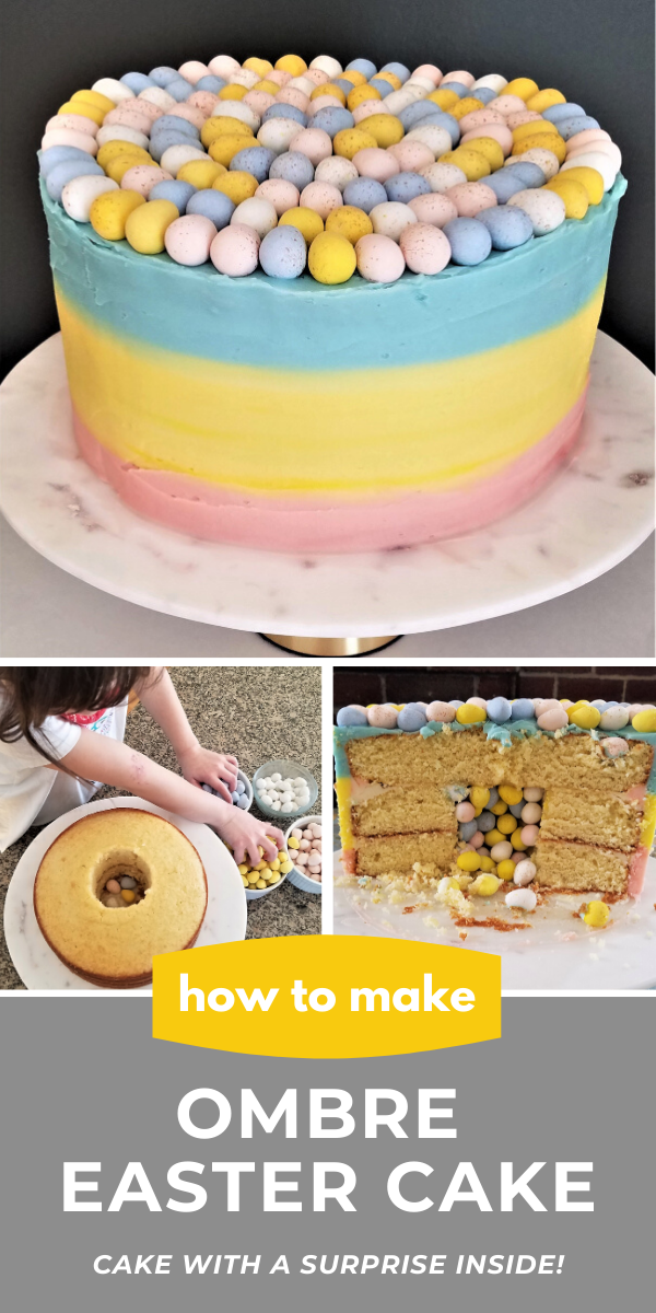 How To Make An Ombré Easter Cake — Boston Mamas