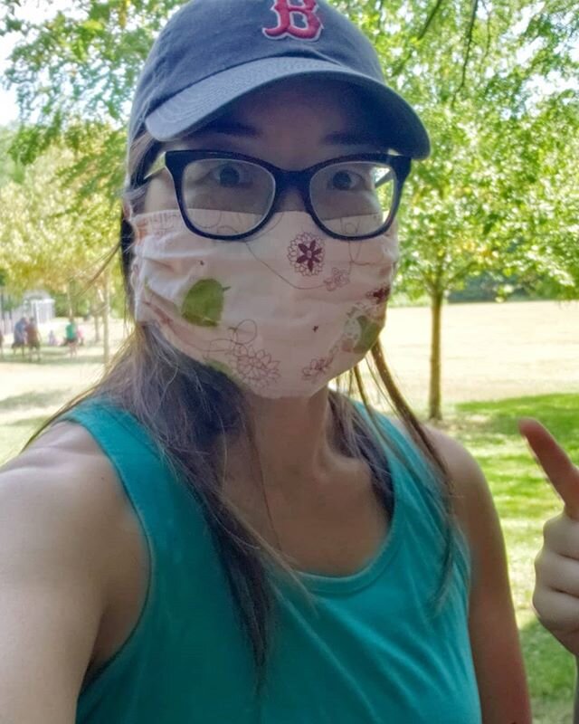 Please -- for the love of public health -- keep wearing masks. I know we're all exhausted and sick of this shit (I mean seriously, I look deranged and disheveled here) but we need to keep going.