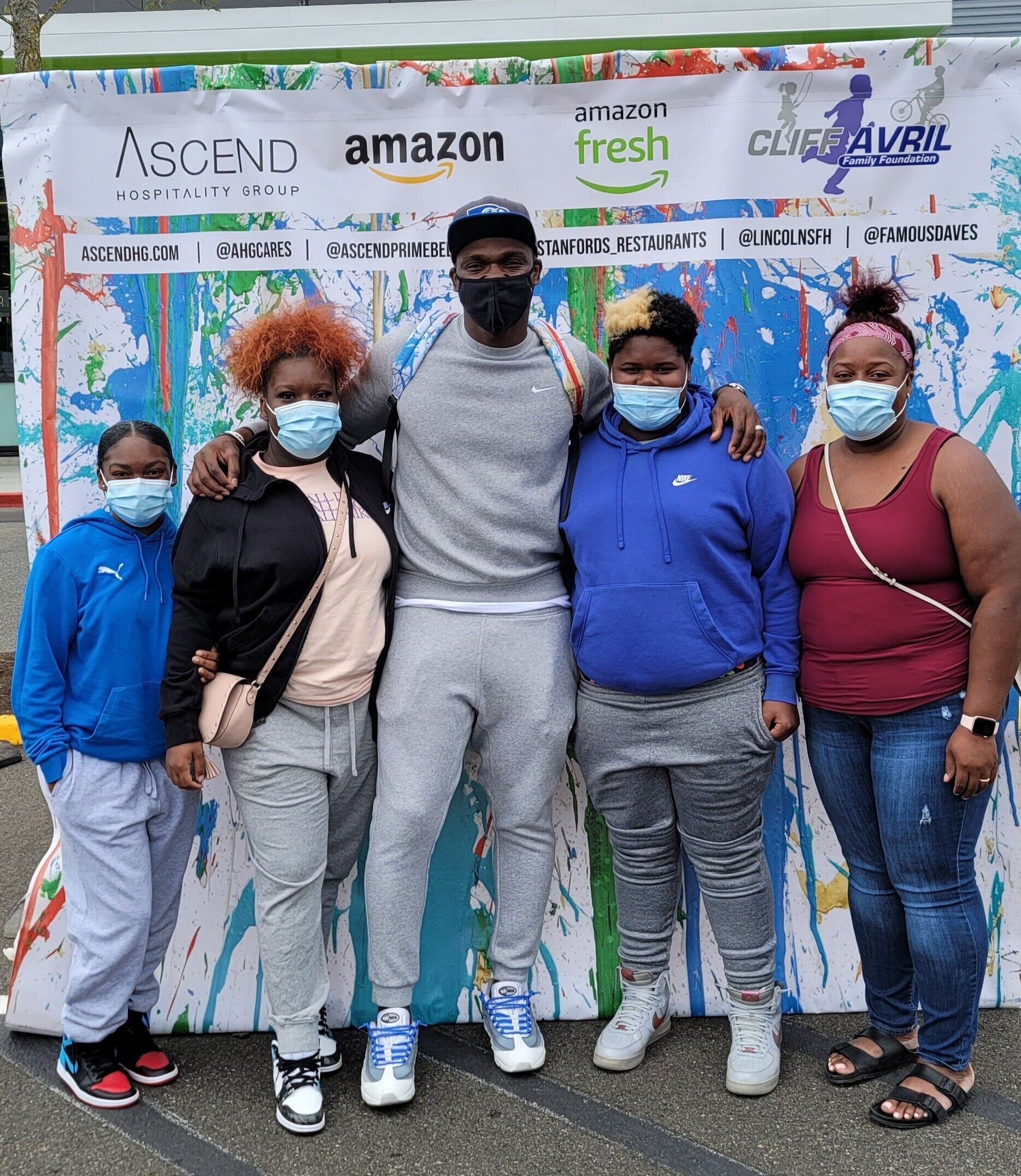 RA, Cliff Avril, Ascend and Amazon 